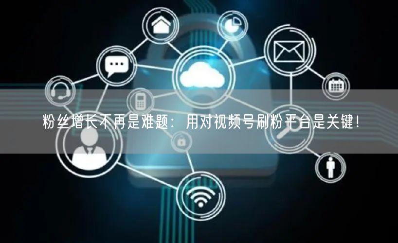 粉丝增长不再是难题：用对视频号刷粉平台是关键！