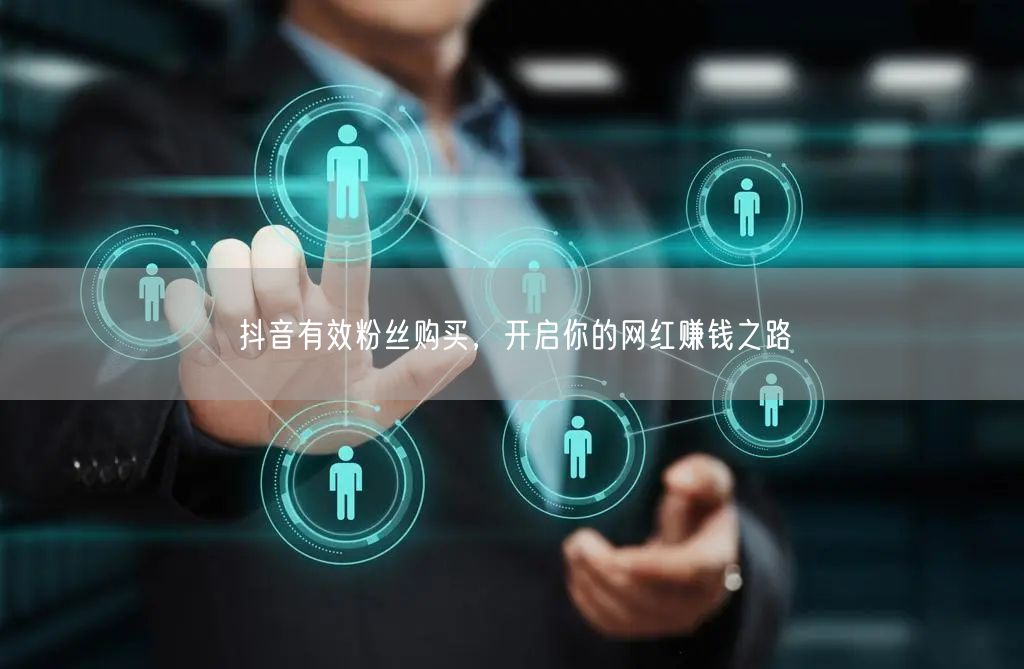 抖音有效粉丝购买，开启你的网红赚钱之路