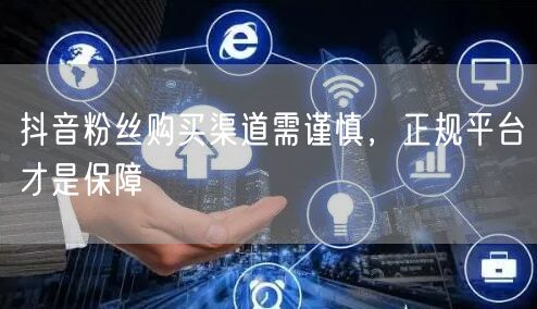 抖音粉丝购买渠道需谨慎，正规平台才是保障